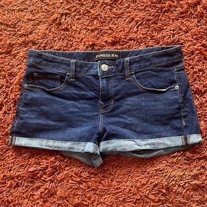 Express jean shorts